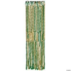 St.Patrick's Day Two Colour Bead Necklaces-48Pk