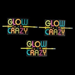 Glow Crazy Bracelets with Cards 12pk