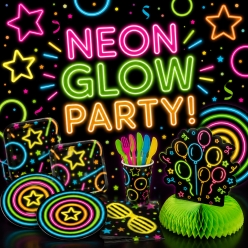 Glow in the Dark Neon Party Supplies