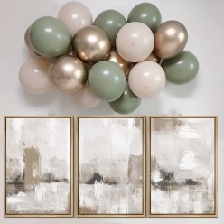 60% OFF: 19Pc Neutrals Balloon Decor Kit