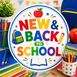 New & Back-to-School Supplies