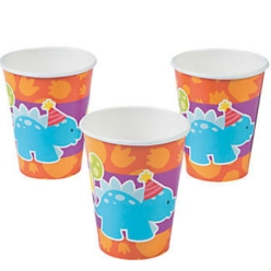 Little Dino Cups - 8 Pk