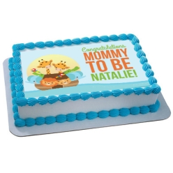 Noah's Ark PERSONALIZED Edible Icing