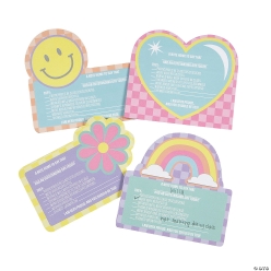 Pastel Teacher Happy Mail Notepad Set-4Pk