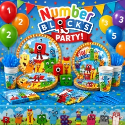 Numberblocks Birthday Supplies