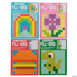 STEM Coding Sticker by Number Sheets for 24