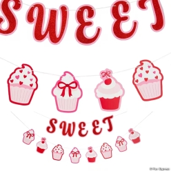 Cupcake Ready-to-Hang Garland