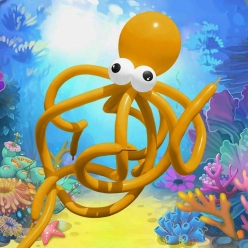 Octopus 13pc Airfill Balloon Kit