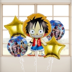 One Piece Monkey D. Luffy Balloon Bouquet