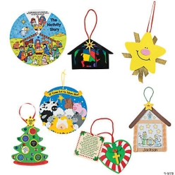 Religious Christmas Ornaments Classpack-84Pk