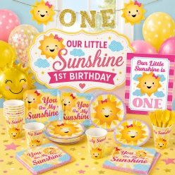 *You Are My Sunshine 1st Birthday Party