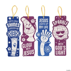 Jesus is the Light VBS Color Your Own Bookmarks-12Pk