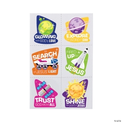Outer Space VBS Temporary Tattoos - 72Pk