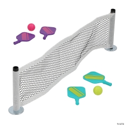 Tabletop Pickleball Court Paddle, Ball & Net Sets-6Pk