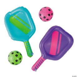 Inflatable Pickleball Paddles & Balls Game Set