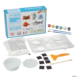 DIY Sea Life Magnets Painting Craft Kit - 16pcs