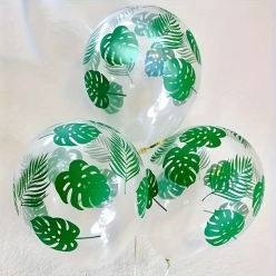60% OFF: Deluxe Palm Leaf Large Latex Balloons - 10 PK