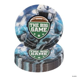 The Big Game Party Disposable Paper Dessert Plates-24Pk