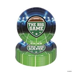 The Big Game Party Dinner Plates-BIG 24Pk