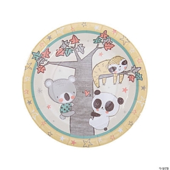 Little Panda & Friends Dinner Plates-8Pk
