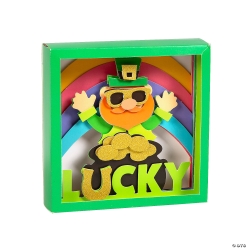 St. Patrick's Day Lucky Leprechaun Craft Kit-3Pk