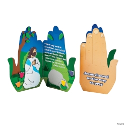 Praying in the Garden Handprint Craft-12Pk