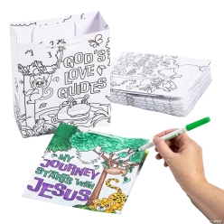 Jungle VBS CYO Paper Take Home Bags-12Pk