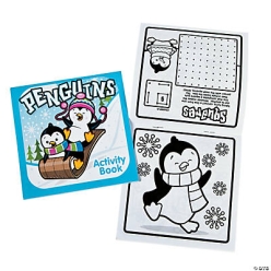 Winter Fun and Games Activity Books - 48 PK