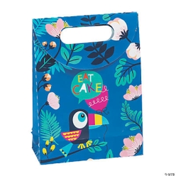 Tropical Toucan & Parrot Treat Bags - 6Pk