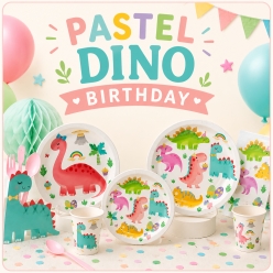 Dinosaur Girl Birthday Supplies