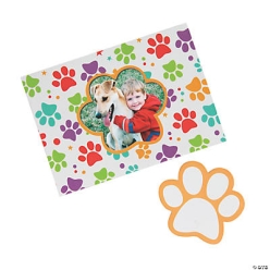 Paw Print Picture Frame Magnets-12Pk