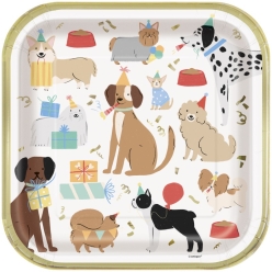 Dog Party Metallic 9