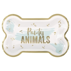 Dog Party Metallic Large Bone-Shaped 10