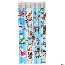 Winter Adventure Wood Pencils Assortment-72Pk