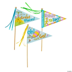 Dr. Seuss Oh, The Places You'll Go! Pennant Flags-12Pk