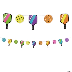 Pickleball Party 7 Foot Garland