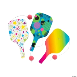 Pickleball Wood Paddleball Games - 12Pk