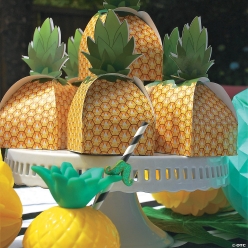 Pineapple Favor Boxes 12 Pk