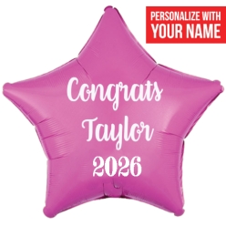 Grad 2026 Pink PERSONALIZED Name 19