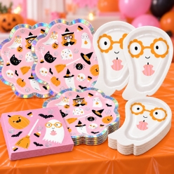 Pink Metallic Halloween 33pc Party Pack