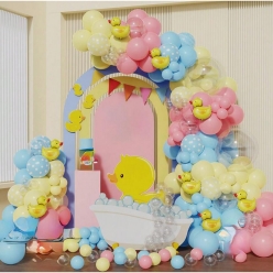 Pink Duckie Airfill Balloon Arch Kit