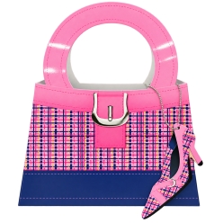 Pink Plaid Purse Loot Box