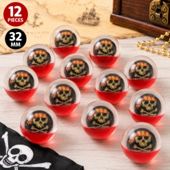 Pirate Bounce Balls- 12Pk