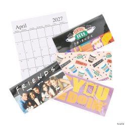 Friends 2026-2027 Pocket Planner Calendars-12Pk