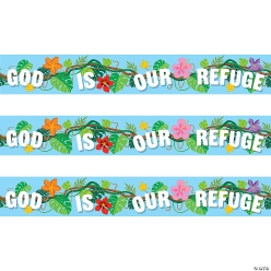 Rainforest VBS 20 Foot Plastic Banner