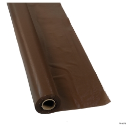 Chocolate Brown Tablecloth Roll - 100ft