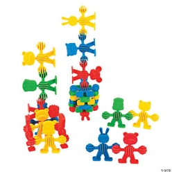 Connecting Character Shapes - 50 pcs