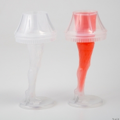 Christmas Story Molded Leg Lamp Plastic Cups-12Pk