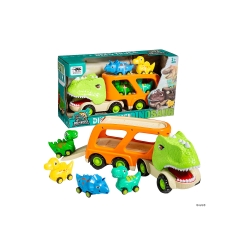 Dinosaur Truck with Dinosaur Shaped Cars