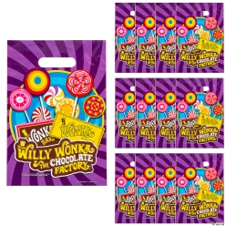 Willy Wonka & The Chocolate Factory Goody Bags-12Pk